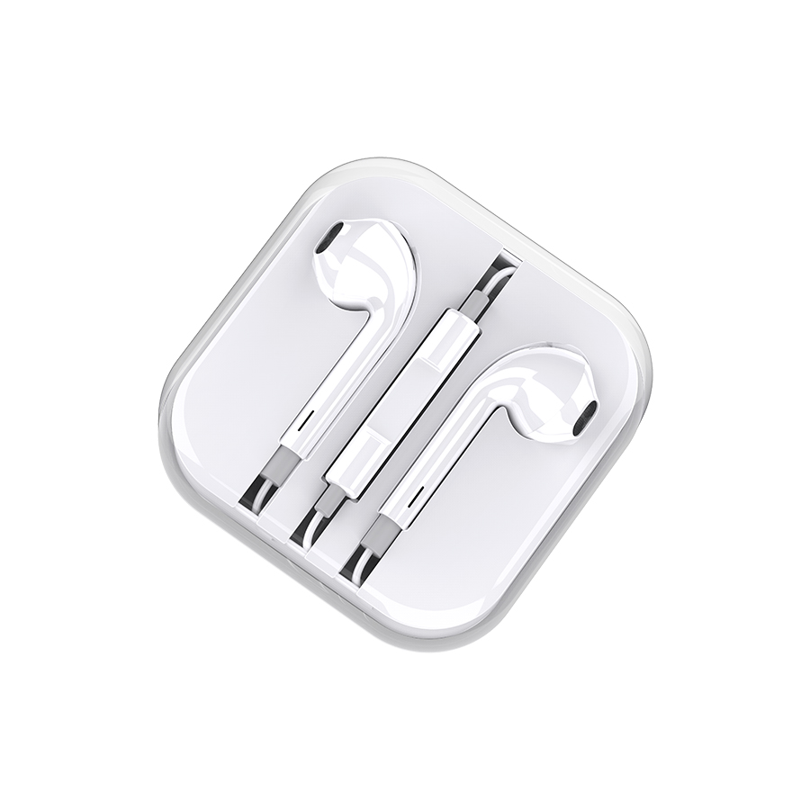 E15 Classical earpod wire earphones with mic APPACS